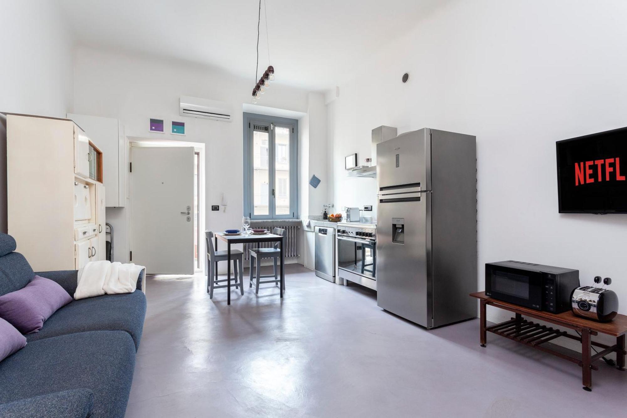 Stylish Industrial Flat Leilighet Milano Eksteriør bilde