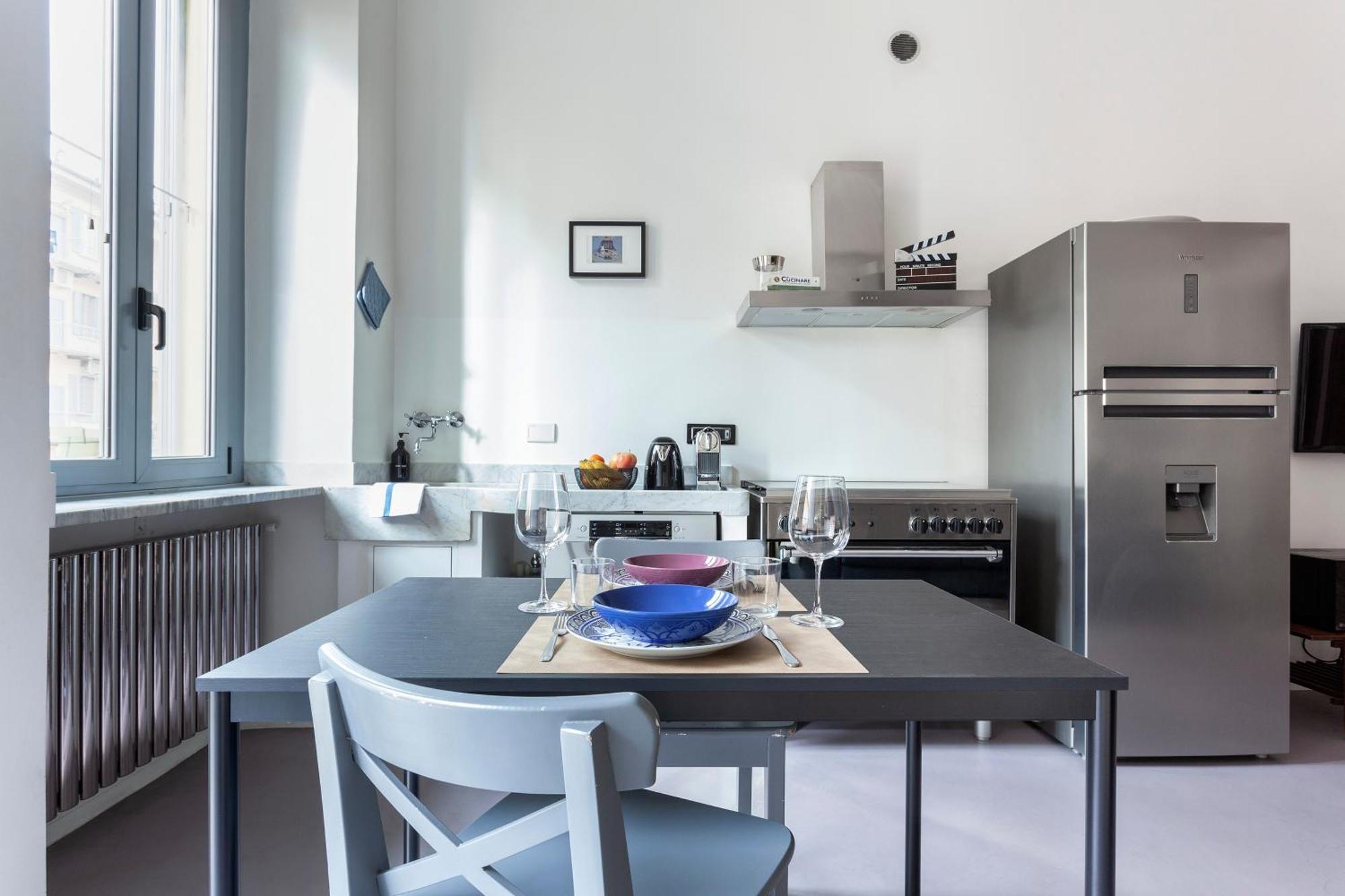 Stylish Industrial Flat Leilighet Milano Eksteriør bilde