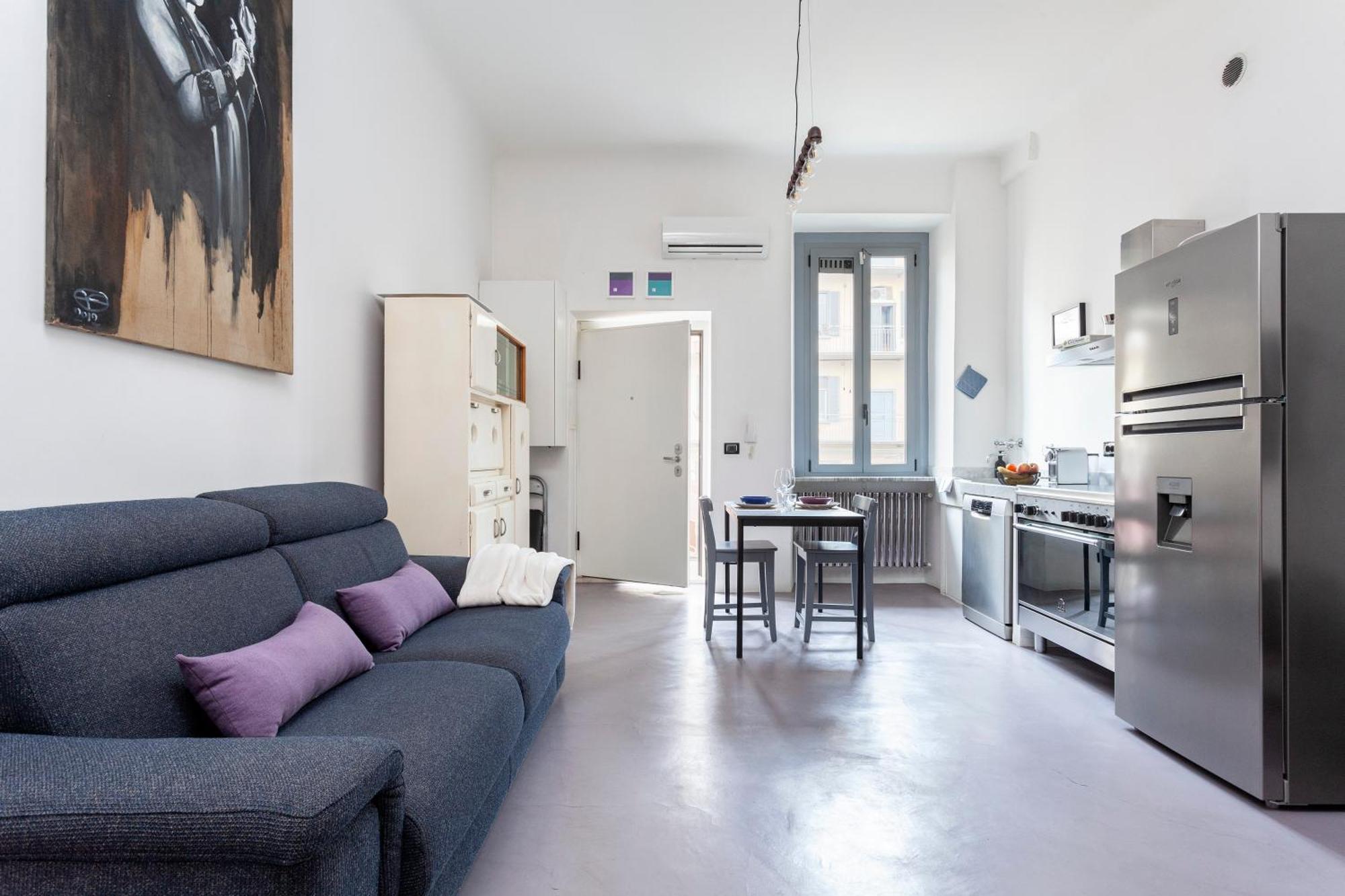 Stylish Industrial Flat Leilighet Milano Eksteriør bilde